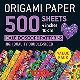 Origami Paper 500 sheets Kaleidoscope Patterns 4