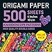 Origami Paper 500 sheets Kaleidoscope Patterns 4