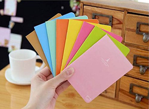 Pack of 48 Pocket Notebook Set (3.5"x5") Candy Colors Portable Pocket Pal Super Mini Journals Portable Steno Note Books Mini Notepads(48pcs)