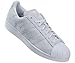 adidas Originals mens Super Star Fashion Sneaker, White1/White/White, 10.5 US