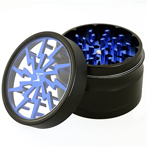 Chromium crusher 2.5 inch 4 piece tobacco spice herb gr…