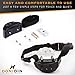 Donidin Silent Electronic Anti-Bark Dog Training Collar. 7 Adjustable Sensitivity Control Levels for Small or Medium Dogs. Free Bonus