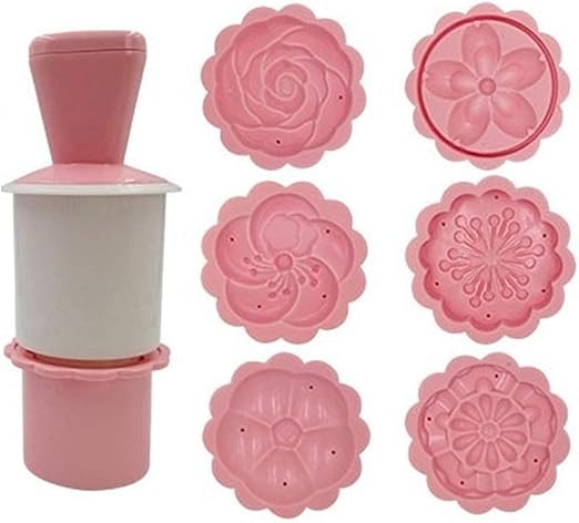 Moule A Gateau En Forme De Lune Pour Biscuits Motifs Fleurs Pour Festival D Automne Moule