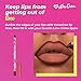 Lime Crime Velvetines Lip Liner, Cinnamon - Rich Rust - Soft Long-Lasting Matte Lip Lining Pencil - Waterproof - Won't Smudge, Bleed or Transfer - Vegan - 0.042oz