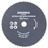 Genesis GAPCS352 80 Tooth HSS Saw Blade, 3 1/2