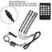 Adecorty ADCLS01 4pcs 48 LED Car LED Strip Light DC 12V Multicolor Music Car Interior Light LED Under Dash Lighting Kit with Sound Active Function and Wireless Remote Control, Car Charger Includedthumb 3
