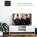 TV Antenna, Taohy Amplified Indoor HDTV Antenna 50 Mile Range with Detachable Amplifier Signal Booster, USB Power Supply and 13 FT Professional Performance Coax Cable