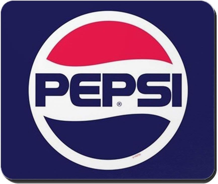 Pepsi 90S Logo Nonslip Rubber Mousepad, Gaming Mouse Pad