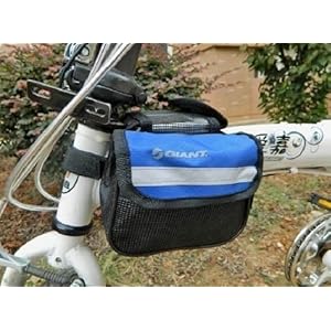 GIANT ジャイアント フレームバッグ トップチューブバッグ（ブルー）