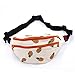 Pineapple Fanny Pack for Women - Canvas Belt Bag with Adjustable Strap, Crossbody Waist Pack for Music Festivals & Travel