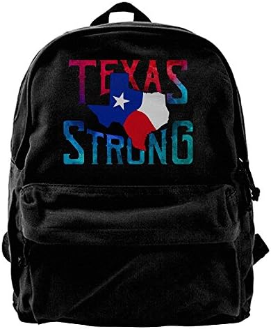 Hurricane Harvey Relief Texas Strong Unisex Classic Canvas Travel Backpack Rucksack School Bags