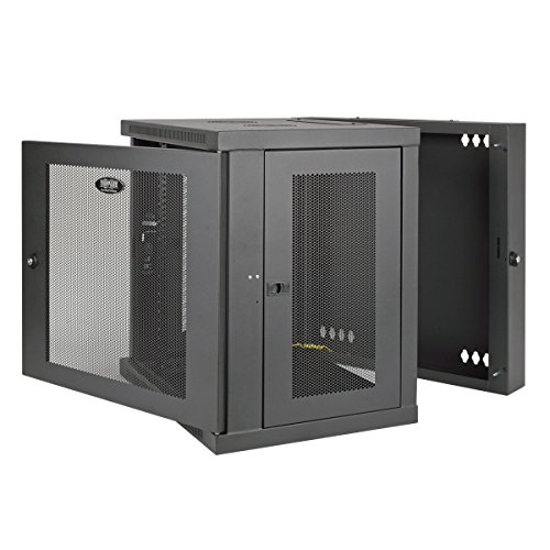 Tripp Lite 12U Wall Mount Rack Enclosure Server Cabinet, Hinged, 20.5" Deep, Switch-Depth (SRW12US)