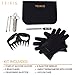 TeiKis BBQ Set [1x BBQ Gloves, 1x Bear Paws Meat Handler, 1x Seasoning Injector Grilling, 1x Case] Heat Resistant Barbeque Grill and Smoker Kit Accessories