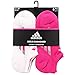 adidas Girls Cushioned 6 Pack No Show