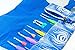 EXCELLENT CROCHET HOOK KIT w/our 10 VERY POPULAR Hooks Sizes w/Ergonomic Handles for EXCEPTIONAL COMFORT, ULTRA PREMIUM & MOST LOVED FABRIC Needle Case Organizer w/Zipped Pocket ALL YOU NEED-IN-ONE