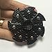 Taold Fidget Spinner Toy Relieve Stress High Speed Focus Toy for Killing Time (Black4)
