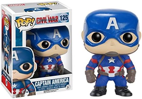 Funko POP Captain America Civil War Action Figure Toys, (3 3/4 Inch)