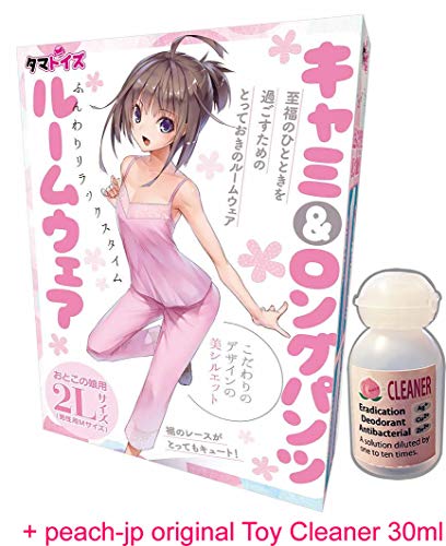Tamatoys Cami & Long Pants RoomWear for Otokonoko Mens / + peach-jp Original Toy Cleaner 30ml