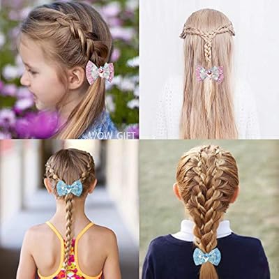 baby shark hair clips