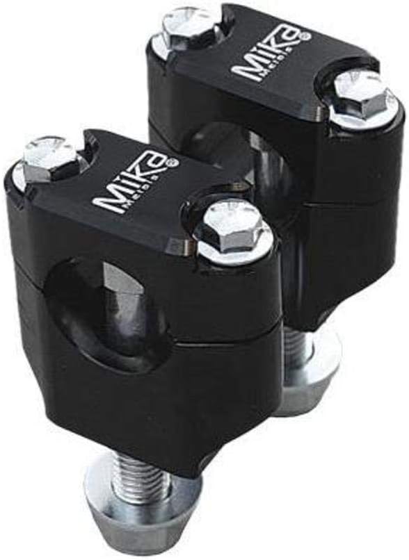 Mika Metals205-6001Bk Bar Clamps Rubber Mounted 1-1/8" Blk