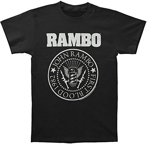 Rambo Men's Rambones T-Shirt Black