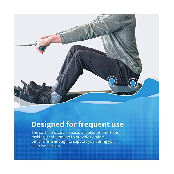 Hornet-Watersports-Rowing-Machine-Seat-Cushion-fits-Perfectly-Over-Concept-2-Rowing-Machine-by Rowing Machine Seat Cushion fits perfectly over Concept 2 Rower - Rower Seat Cushion Compatible with Hydrow, Concept2…