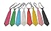 JenniWears Light Up Neckties LED Funny Ties Novelty Blinking Party Toy Black