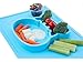 baby silicone placemat and plate tray for infants toddlers and kids - these portable hippo happy mats one piece bowl suctions and fits to most tables highchair non slip baby feeding FDA Approved .