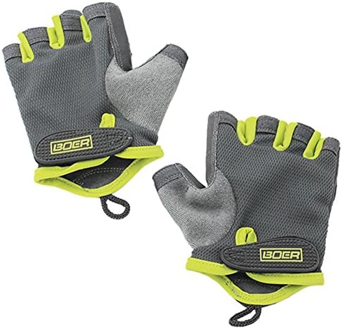 JUZI Half Finger Gloves For Riding Weightlifting Cycling(Green) M