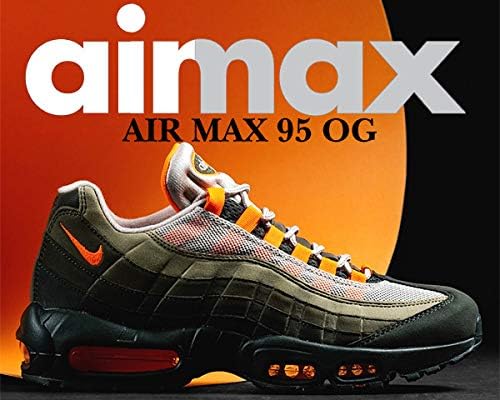 Amazon ナイキ エアマックス 95 Og Air Max 95 Og String Total Orange Neutral Olive スニーカー 95 トータルオレンジ グラデーション 並行輸入品 Nike ナイキ スニーカー