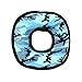TUFFY Ultimate Ring, Durable Dog Toy (Regular, Camo Blue)
