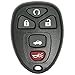 Keyless2Go Replacement for New Keyless Entry Remote Start Car Key Fob for 22733524 KOBGT04A Malibu Cobalt G5 G6 Grand Prix Lacrosse Allure