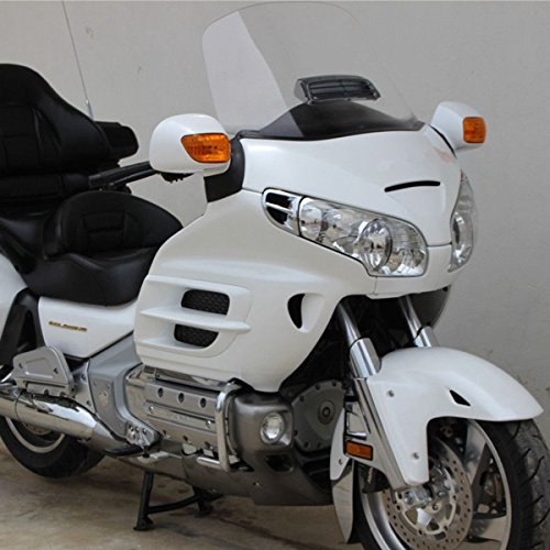 Smoked Windshield Windscreen Fresh Air Vent For Honda Goldwing GL1800 2004-2016