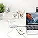 HooToo USB C Hub, 6-in-1 USB C Adapter with 4K USB C to HDMI, 3 USB 3.0 Ports, SD Card Reader, PD Charging Port for MacBook/Pro/Air (2018)，ChromeBook，and More - Silver