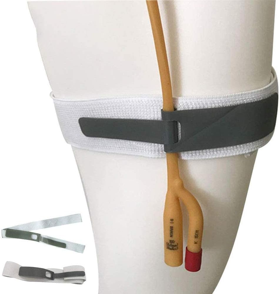 YUXINCAI 2pcs Pierna Soporte para Bolsa de orina Catheter Tube Holder