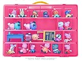  Peppa Pig Case, Toy Storage Carrying Box. Figures Playset Organizer. Accessories For Kids by LMB