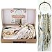 DIY Dream Catcher Kit Stocking Stuffer Bohemian Decor Make Your Own Craft Art Activity Project Wall Hanging Birthday Gift for Kids and Adults 5 Inch Ring Dreamcatcher