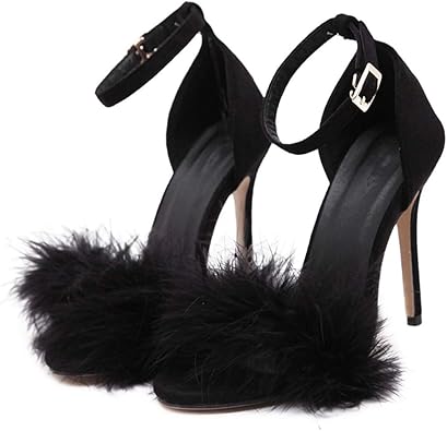 fluffy heels