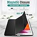 Dadanism iPad 9th/8th/7th Generation Case iPad 10.2 Inch (2021/2020/2019Model) Case, [Shock Absorption] Ultra Slim Lightweight Trifold Stand Smart Cover for iPad 10.2 inch Release Tablet, Black
