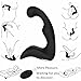 Prostate Massagers Male G Spot Vibrators, Proxoxo Wireless Remote Control Vibrating Anal Sex Toys, 3 in 1 Prostate Stimulator with 9 Modes, Anal Plug for P-Spot Testicles Perineum Stimulation