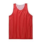 TopTie Men's Tank Top, Reversible Mesh Tank, Basketball Jerseys, Lacrosse Jersey