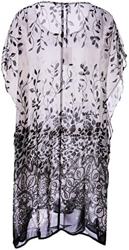 Synergy Fashion Women’s Cover Up Bathing Suit Beach Bikini Swimsuit Swimwear Printing Dress