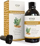 Frankincense Essential Oil Therapeutic Grade, 4 oz.| 100% Pure Boswellia Serrata Frankensence Essential Oil, Third-Party Tested for Quality & Purity