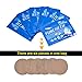 Sumifun 36Pcs/1 Box Motion Sickness Patches Non-Drowsy, Anti-Nausea & Relief Vomiting Nausea Dizziness Chinese Herbal Plaster for Car/Sea/Air Travel Sickness