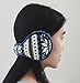 Mraw-Adjustable Winter Earmuff- Back Worn Ear Warmer-Snowflake Pattern-Foldable