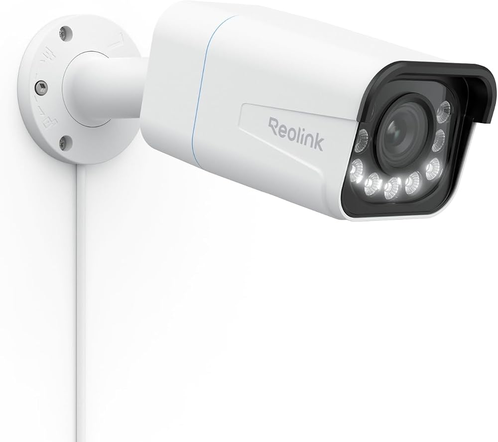 Reolink 4K PoE Security Camera RLC-811A with 5X Optical Zoom Spotlight Color
