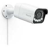REOLINK RLC-811A PoE IP Security Camera 4K - 123° FoV, 5X Optical Zoom for Outdoor Usage, Color Night Vision, Human/Vehicle/P