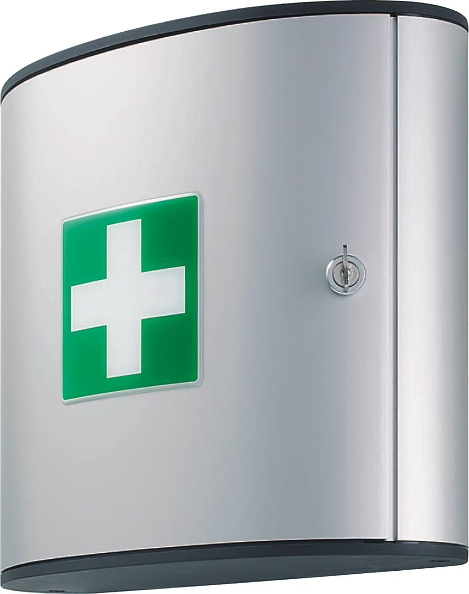 Durable First Aid Box Medium (Empty) - Silver