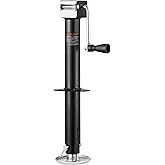 VEVOR 5000 lbs A-Frame Trailer Jack, 15" Vertical Travel, Adjustable Drop Leg, for Horse, Utility, Yacht Trailers