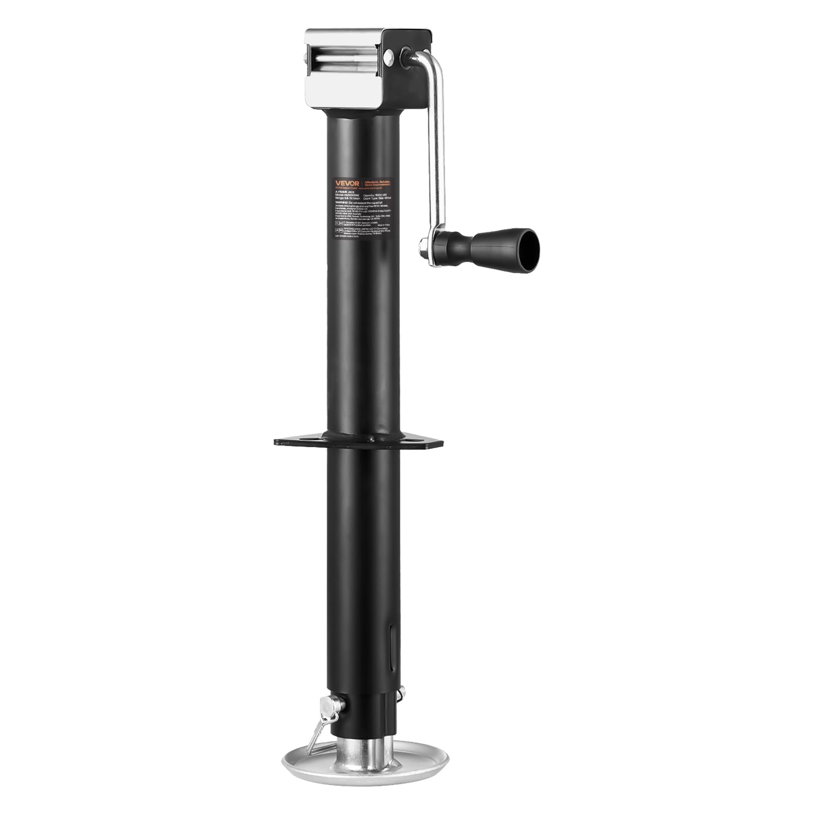 Photo 1 of ***NOT FUNCTIONAL, SELLING FOR PARTS, FINAL SALE***VEVOR 5000 lbs A-Frame Trailer Jack, 15" Vertical Travel, Adjustable Drop Leg, for Horse, Utility, Yacht Trailers***NOT FUNCTIONAL, SELLING FOR PARTS, FINAL SALE***